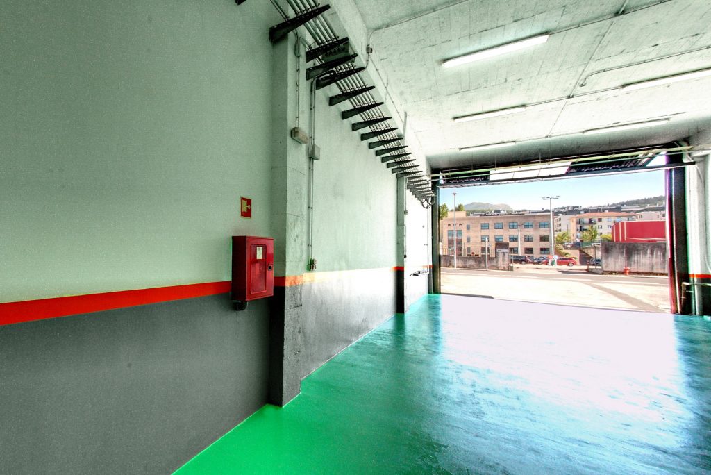Vista interior - Instalación eléctrica y antiincendios Local 63 - Edificio Belasco